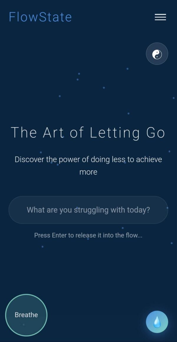 Feature-Rich Zen Landing Page with Games & Progress Tracking